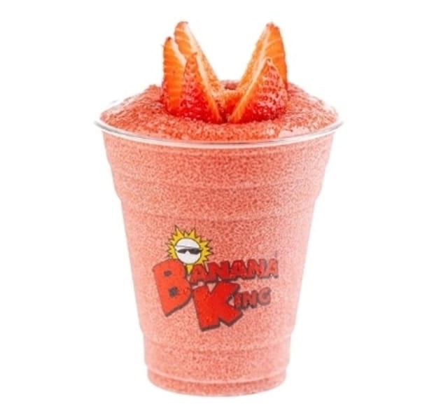 Strawberry Frappe.